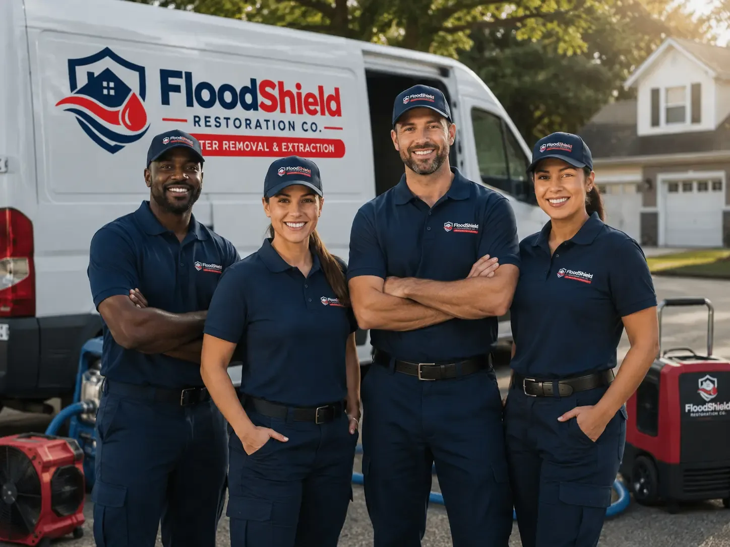 Flood Damage Restoration company in Reddell, LA